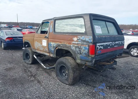 1985 Ford Bronco U100 from USA, damaged, VIN 1FMEU15H5FLA44688